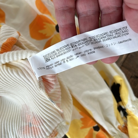 Zara Floral Cropped Top - Picture 5 of 5